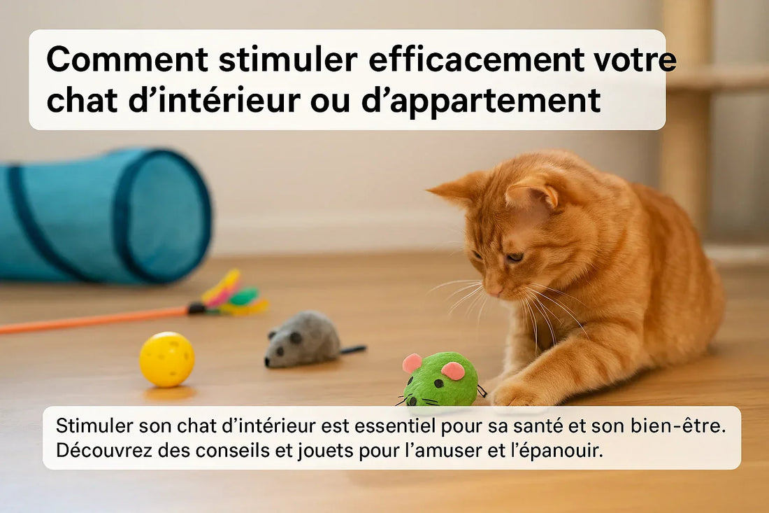 Comment stimuler votre chat d’intérieur