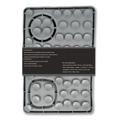 Tapis de léchage Anti-Glouton pour Chien et Chat