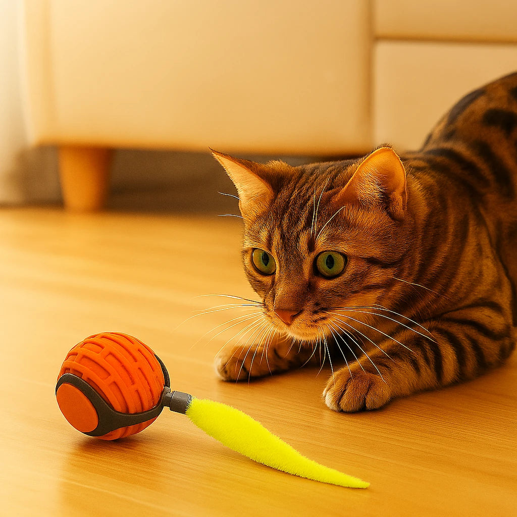 Balle Mobile, interactive et intelligente - Jouet pour Chat