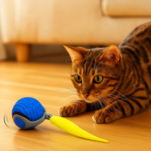 Balle Mobile, interactive et intelligente - Jouet pour Chat