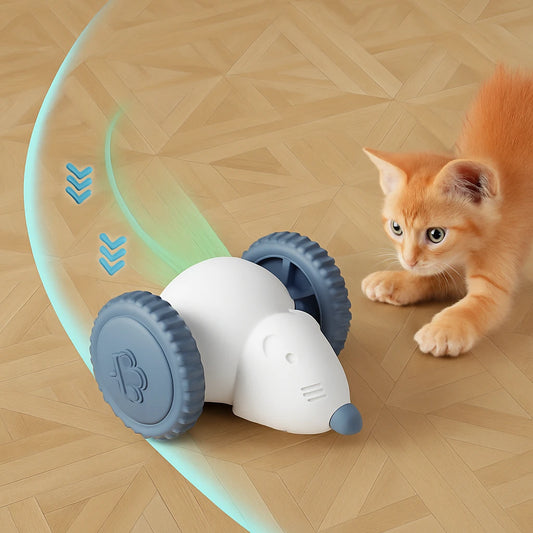 Souris Électrique Interactive pour Chat – Jouet Automatique et Intelligent